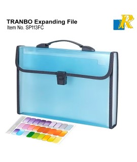 13 Pockets Expanding File Folder Document Organizer with Handle & Buckle | Item No. SP113FC