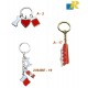 Bahrai Flag Customized KeyChain