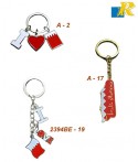 Bahrain National Day - Flag Customized KeyChain