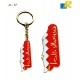 Bahrai Flag Customized KeyChain