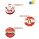 Bahrain National Day - Pin Badges (Pack of 3)