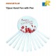 Bahrain National Day Hand Fan with Pen ( 12 Pcs )
