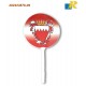 Bahrain National Day Hand Fan with Pen ( 12 Pcs )