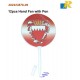 Bahrain National Day Hand Fan with Pen ( 12 Pcs )