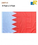 Bahrain National Flag 5*3 Feet Rectangle Outdoor Flag (Polyester)