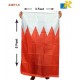 Bahrain National Flag 5*3 Feet Rectangle Outdoor Flag (Polyester)
