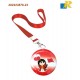 Bahrain National Day Flat Strap Lanyard with Swivel Hook Clip