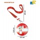 Bahrain National Day Flat Strap Lanyard with Swivel Hook Clip