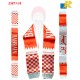 Bahrain National Day Scarf - National Flag Scarf