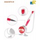 Ball Pen Stick On Base with Stretch Coil Holder Spring Attached Stand for Office, Bank etc with Bahrain National Day Logo