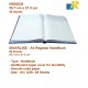 Sinarline Register Book A4  96 Sheets  29.7 x 21.0 cm