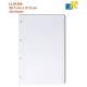 Sinarline School Loose Leaf  - A4 -  100 Sheets - 29.7 x 21.0 cm - 4 Holes