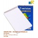 Sinarline Spiral  Shorthand Notebook - 5" x 8" - 12.8 x 20.3 cm  80 Sheets