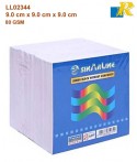 Sinarline Memo Cube Paper White 9x9x9 cm Without Gum