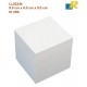 Sinarline Memo Cube Paper White 9x9x9 cm Without Gum