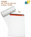 Sinarline A4 21.0 x 29.7 - White - 40 Sheets