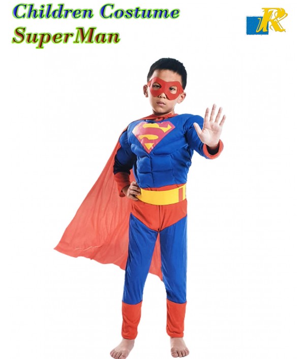 Children Costume - SuperMan costume for kids - Alrawnaq Palace Trading