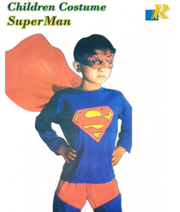 Children Costume - SuperMan costume for kids - Alrawnaq Palace Trading