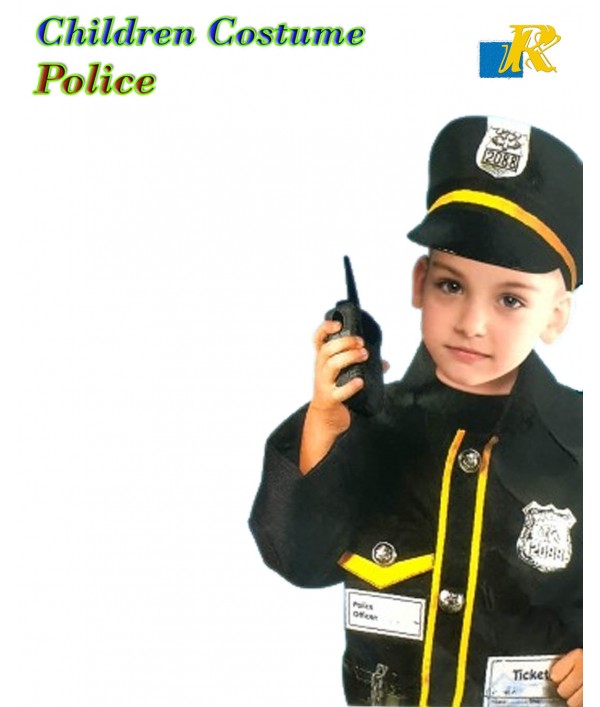 Children Costume - Police Costume for kids - Alrawnaq Palace Trading