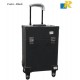 Cosmetic Case _ Makeup Artist Case _ Cosmetic Trolley 4 Tray with Wheels