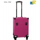 Cosmetic Case _ Makeup Artist Case _ Cosmetic Trolley 4 Tray with Wheels