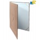 Certificate Holder / Velvet design hard board Cover With Ribbon Corner Slot (Item No. 01-8-5)