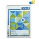 Doms School Note Book | Geometric Patterns| Four lines | 80 Pages | 24 x 17 cm | (Art No.8958)