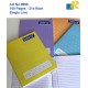 Doms School Note Book | Single Line Book | 100 Sheets | 21x16cm | (Art No.8986)