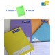 Doms School Note Book | Single Line Book | 100 Sheets | 21x16cm | (Art No.8986)