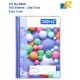 Doms Hard Bound Cover School Note Book | 3D Objects| English Ruling Four lines | 100 Pages | 24 x 17 cm | (Art No.8968)