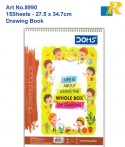 Doms Wiro Drawing Book | 27.5x34.7cm, Unruled, 15 Sheets | Art No.8990