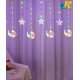 Decoration 95LED Moon Curtain String Lights Castle Colored Lights /  8 Modes Item No.DLR0111