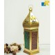 MetalAntique Collection Decorative Beautiful Moroccan Lantern Hanging Lantern, (Size 10X10X24 cm) Item No.22051M-P