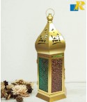 Metal Antique Collection Decorative Beautiful Moroccan Lantern Hanging Lantern, (Size 16x14x38 cm) Item No.22051M-P