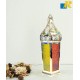 MetalAntique Collection Decorative Beautiful Moroccan Lantern Hanging Lantern, (Size 16x14x41 cm) Item No.JK22012