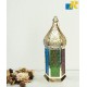 MetalAntique Collection Decorative Beautiful Moroccan Lantern Hanging Lantern, (Size 16x14x41 cm) Item No. JK22014