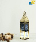 Metal Antique Collection Decorative Beautiful Moroccan Lantern Hanging Lantern, (Size 14x12x35 cm) Item No. JK22017