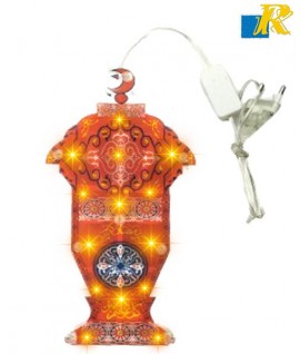 Decoration LED Light Lantern Shape for Festival Party works with battery, Size: 20x12cm, Item No.6101-13