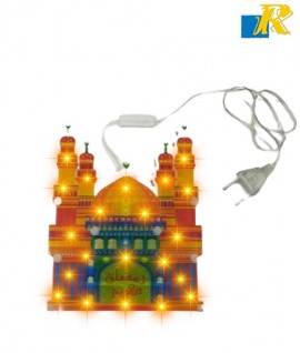 Decoration LED Light mosque small for Festival Party, Size: 18x14cm, Item No.6101-14