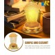 Decorative desk LED lamp - retro LED light gold color - antique bedside lamp, Item No.2014