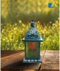 Ramadan Eid Mubarak Candle Holder Lantern for Indoor or Outdoor, Home Decor, Wedding,  Decorative for Outdoor - Item No.JK7068