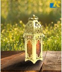 Ramadan Eid Mubarak Candle Holder Lantern for Indoor or Outdoor, Home Decor, Wedding,  Decorative for Outdoor - Item No.0588s