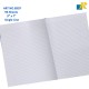 DOMS | 9" x 7" Bound/Hard Cover Note Book | Single Line | 96 Pages | Pack of 6(ART NO.8997)