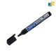 DOMS Refilo Non-Toxic Hi-Tech Refillable Permanent Marker Pen -Black x 12 Set (ART NO.8695)