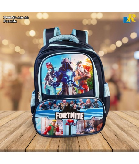 School Bag - Backpack Light-Weight / large Capacity / Unisex School Bag l Backpack (Fortnite) Item No.991-33