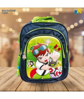 School Bag - 3D Embossed Cartoon Character Backpack Light-Weight / Spacious for Kids (BEN10) Item No.991-27