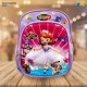 Kids School Bag - 3D Embossed Cartoon Character Backpack Light-Weight (Sofia the First) Item No.991-10