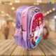 Kids School Bag - 3D Embossed Cartoon Character Backpack Light-Weight (Sofia the First) Item No.991-10