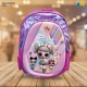 Kids School Bag - 3D Embossed Cartoon Character Backpack Light-Weight (LOL) Item No.991-1