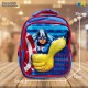 Kids School Bag - 3D Embossed Cartoon Character Backpack Light-Weight (Captain America) Item No.991-29